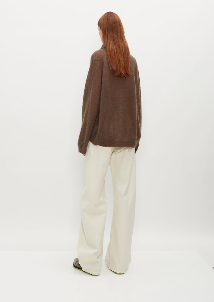 Zia Long Sleeve Shirt — Thick Beige