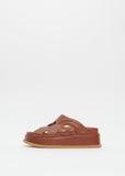 Leather Sandal — Tan