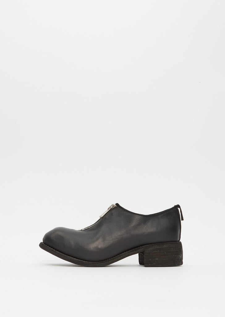 Front Zip Low Top Boot