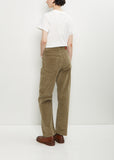 Denjo Corduroy Pant — Lichen