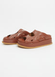 Leather Sandal — Tan