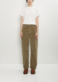 Denjo Corduroy Pant — Lichen