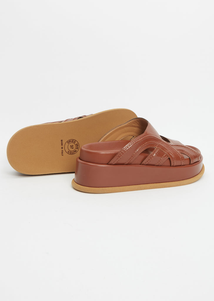 Leather Sandal — Tan