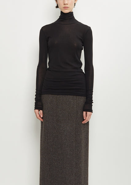 Super High Gauge Sheer Top – La Garçonne