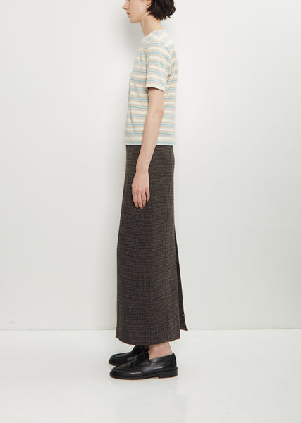 Gradient Stripe Cotton Tee – La Garçonne