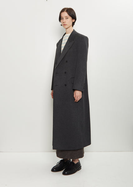 Cashmere Moleskin Coat – La Garçonne