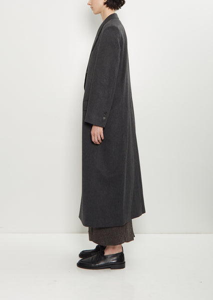 Cashmere Moleskin Coat – La Garçonne