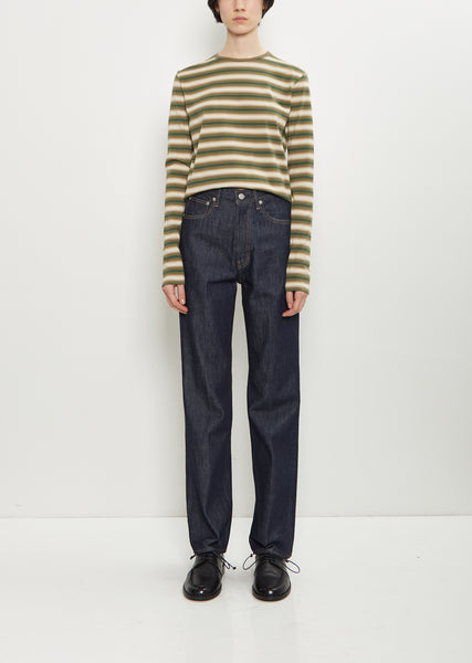 Hard Twist Denim 5 Pocket Pants – La Garçonne