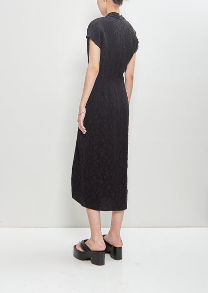 Dries Van Noten silk dress with lateral knot シルクドレス Dalant silk dress with lateral knot DRIES VAN NOTEN - Nugnes1920