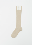 College Merino Socks — Natural