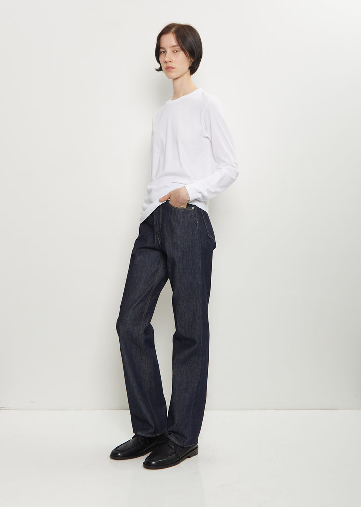 Cotton Seamless Long Sleeve Tee