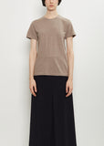 Cotton Seamless Crew Neck Tee