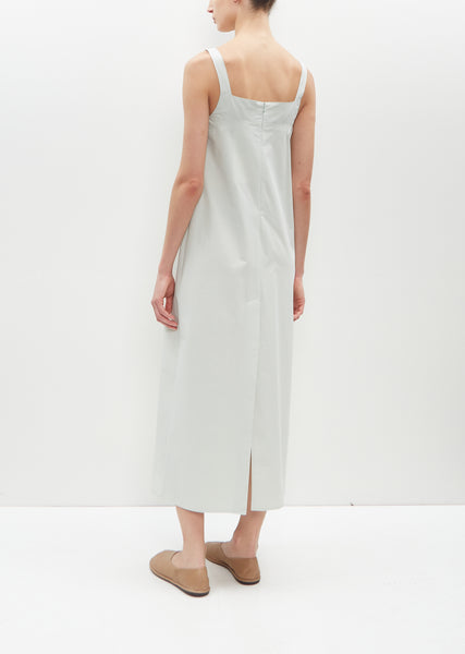 [LOW CLASSIC] /☆24FW RIBBED LACE LAYERED DRESS/MELANGE GREY Ribbed Maxi Dress - Light gray melange - Ladies | H&M CA