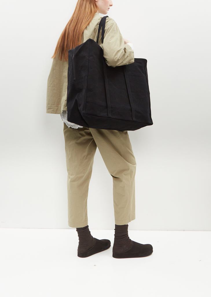 Washed Canvas 6 Pockets Big — Black