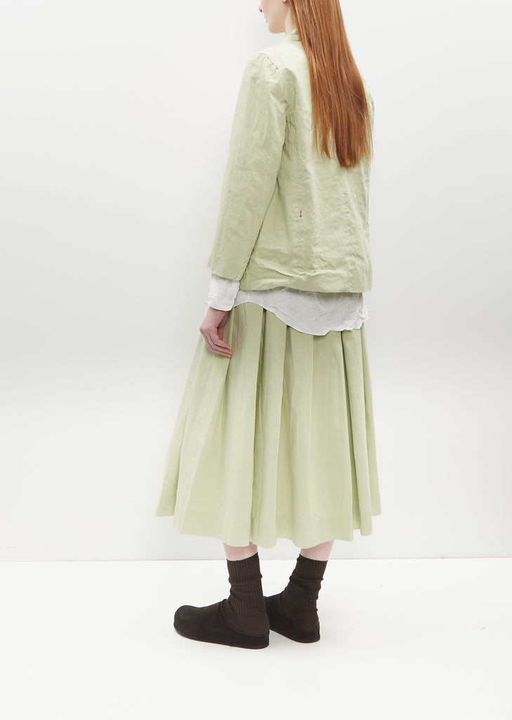 Air Linen-Cotton Jacket — Jade