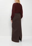 Rae Wool Tailored Skirt