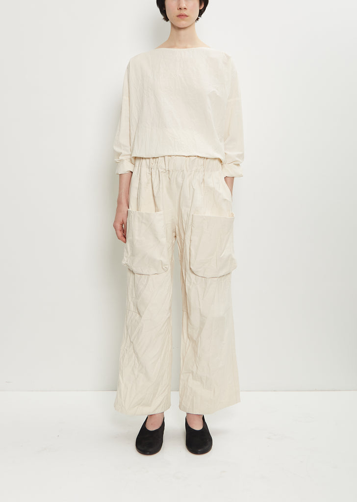 Cotton Crash Pockets Trousers