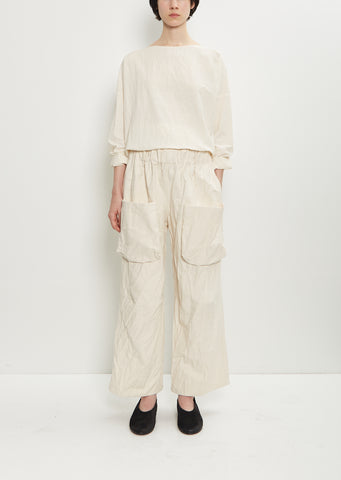 Cotton Crash Pockets Trousers