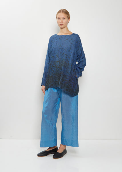 トップス dosa tunisian top w/hand stitching Tunisian Silk Taffeta Top – La Garçonne