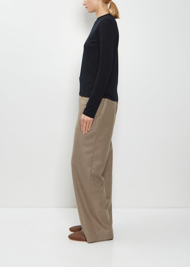 Wool Jersey Long Sleeve Tee