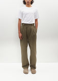 Pull On Trouser — Khaki Green