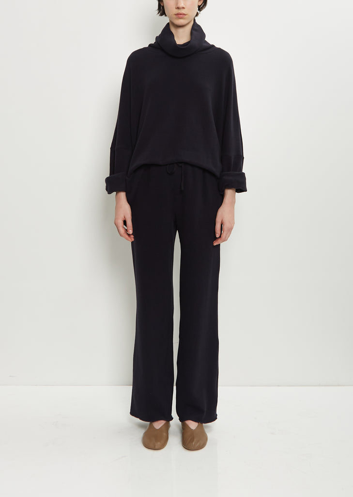 Stretch Jersey Basic Trousers — Ink
