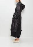 Technical Padded Coat — Black