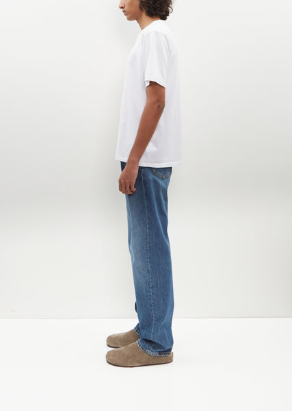 Luster Plaiting Tee — White – La Garçonne