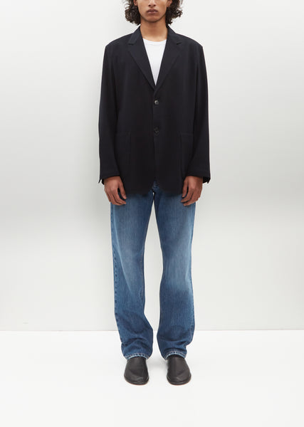 Hard Twist Cotton Silk Viyella Shirt — Ivory – La Garçonne