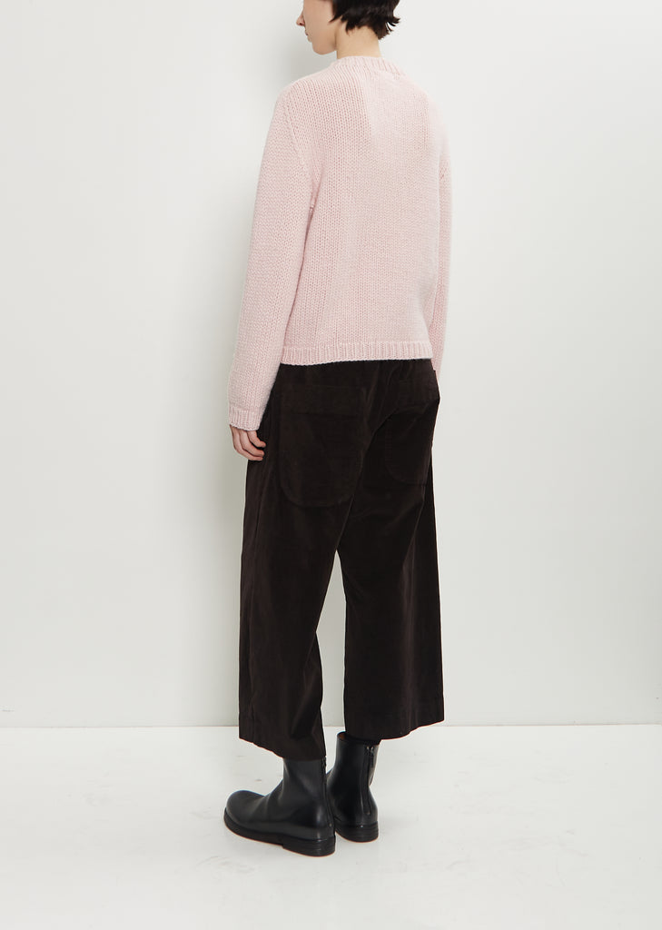 Parker Cashmere Sweater — Vieux Rose