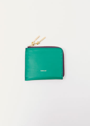 Bicolor Half Wallet