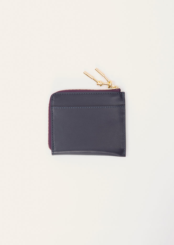 Bicolor Half Wallet