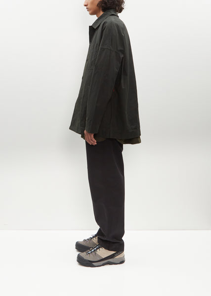 Higa Travail Jacket — Dark Green – La Garçonne
