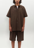 Oversized SS Shirt — Military Khaki