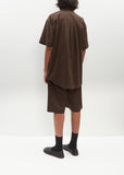 Oversized SS Shirt — Military Khaki