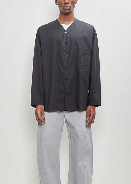 成田凌着用) LEMAIRE V-NECK SHIRT TOBACCO 成田凌着用) LEMAIRE V-NECK SHIRT TOBACCO - メルカリ