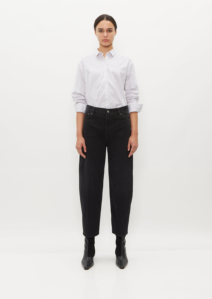 Wide Tapered Leg Jeans