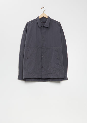 Mika Cotton Shirt — Blu Skull