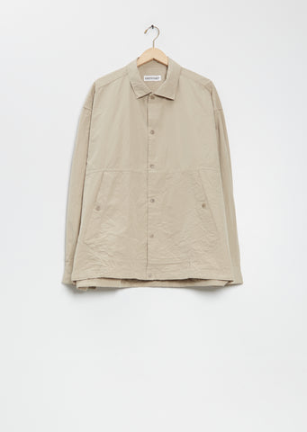 Mika Cotton Shirt — Beige