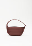 Pleats Half Moon Bag
