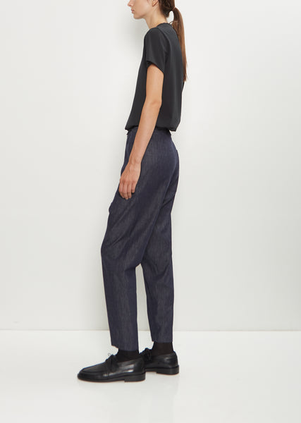 コルニエ　COLLEGE FLANNEL TAPERED EASY PANTS コルニエ COLLEGE FLANNEL TAPERED EASY PANTS - メルカリ