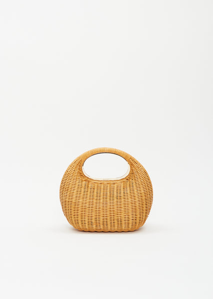 【sacai】Rattan Round Bag Rattan Round Bag Natural | SHOP BAZAAR