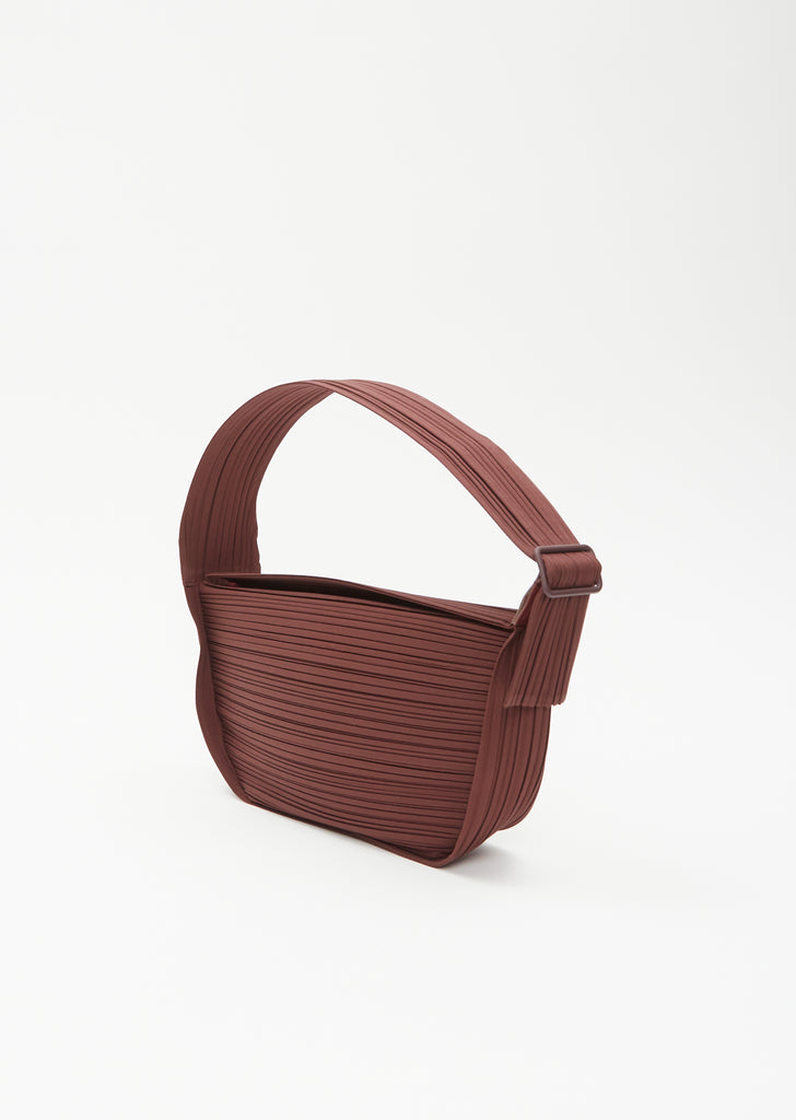 Pleats Half Moon Bag