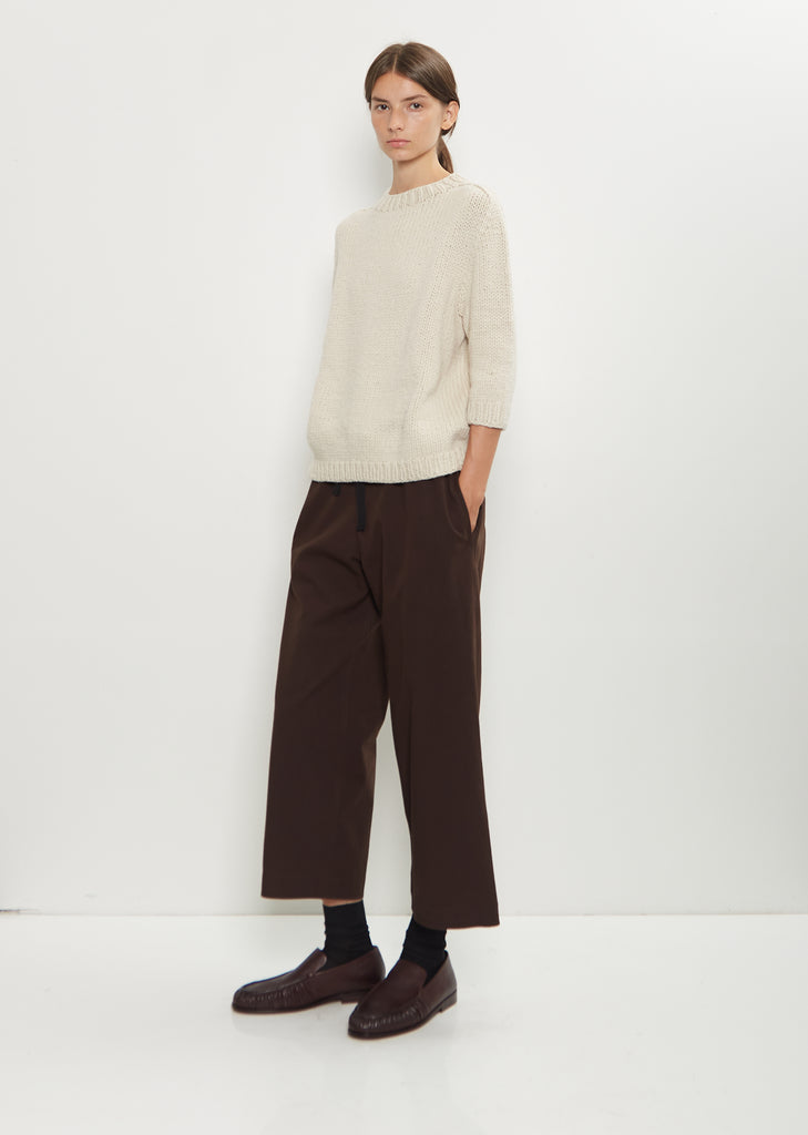 Daisy Cashmere Sweater — Latte