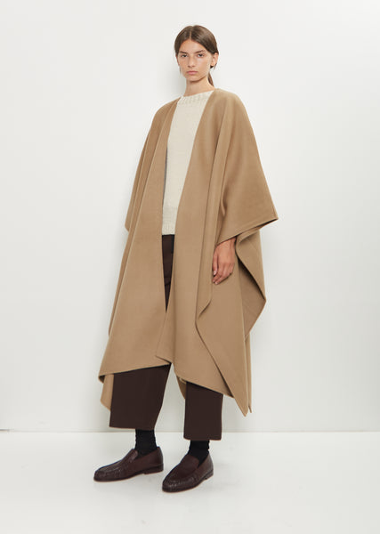 RIM.ARK Cashmere blend poncho CT 9/24追記 Cashmere Blend Asymmetrical Poncho (Select Color) – Maker + Muse