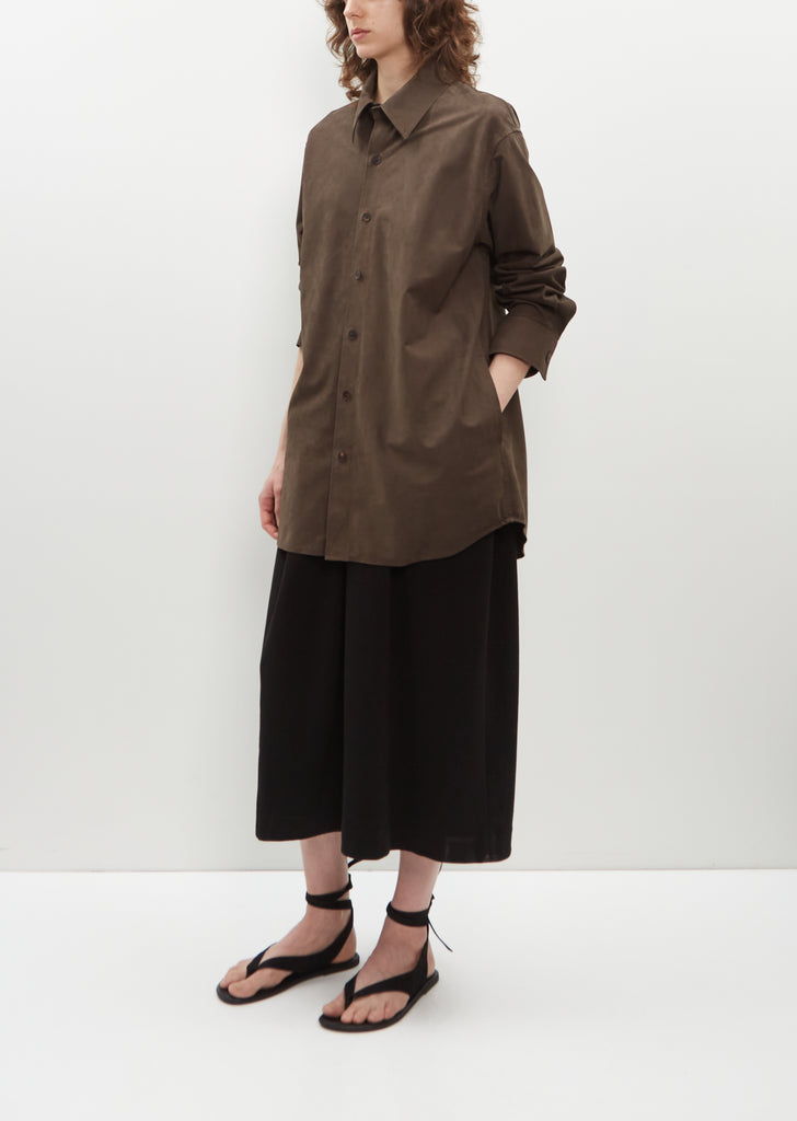 Calf Nubuck Shirt