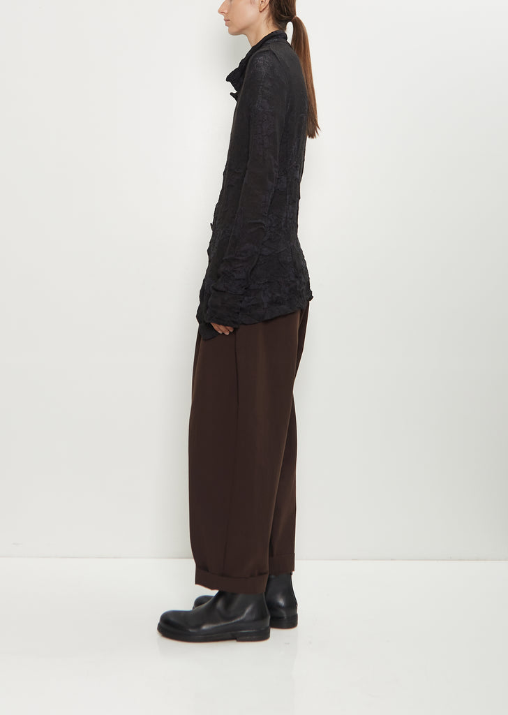 Wool Blend 4-Button Jacket