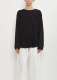 Cut & Sewn Cotton Combination Pullover