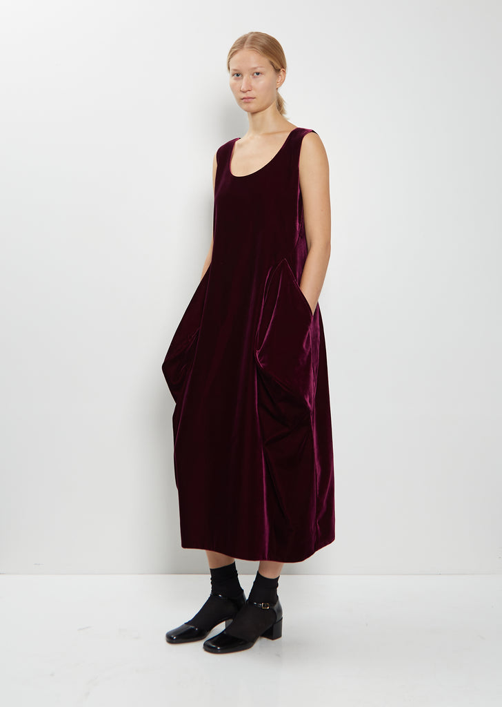 Velvet Sleeveless Dress