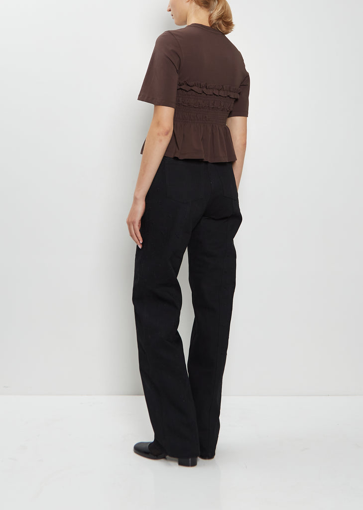 Bliss Cotton Denim Trousers